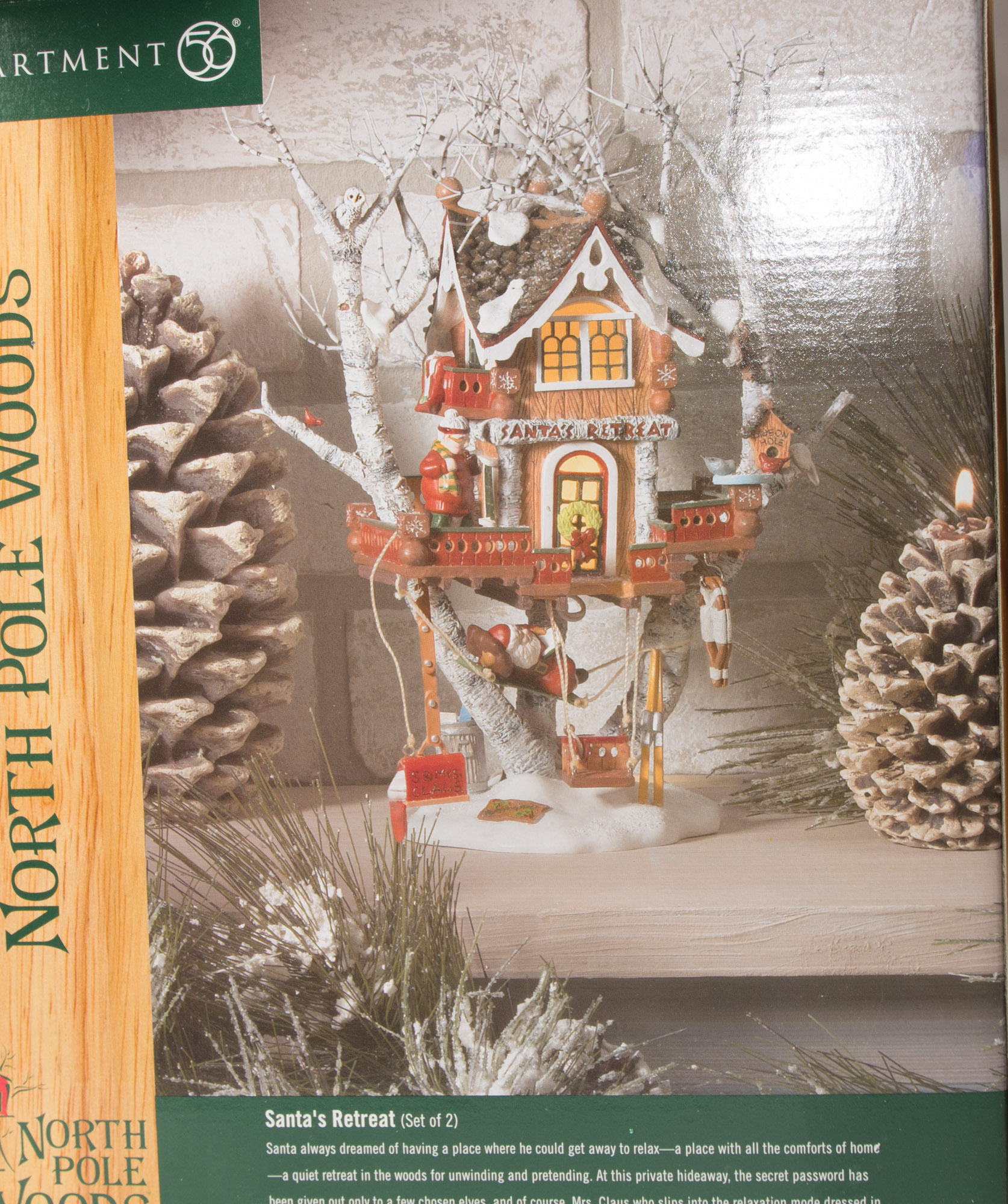 Dept. 56 North Pole Woods Christmas Village