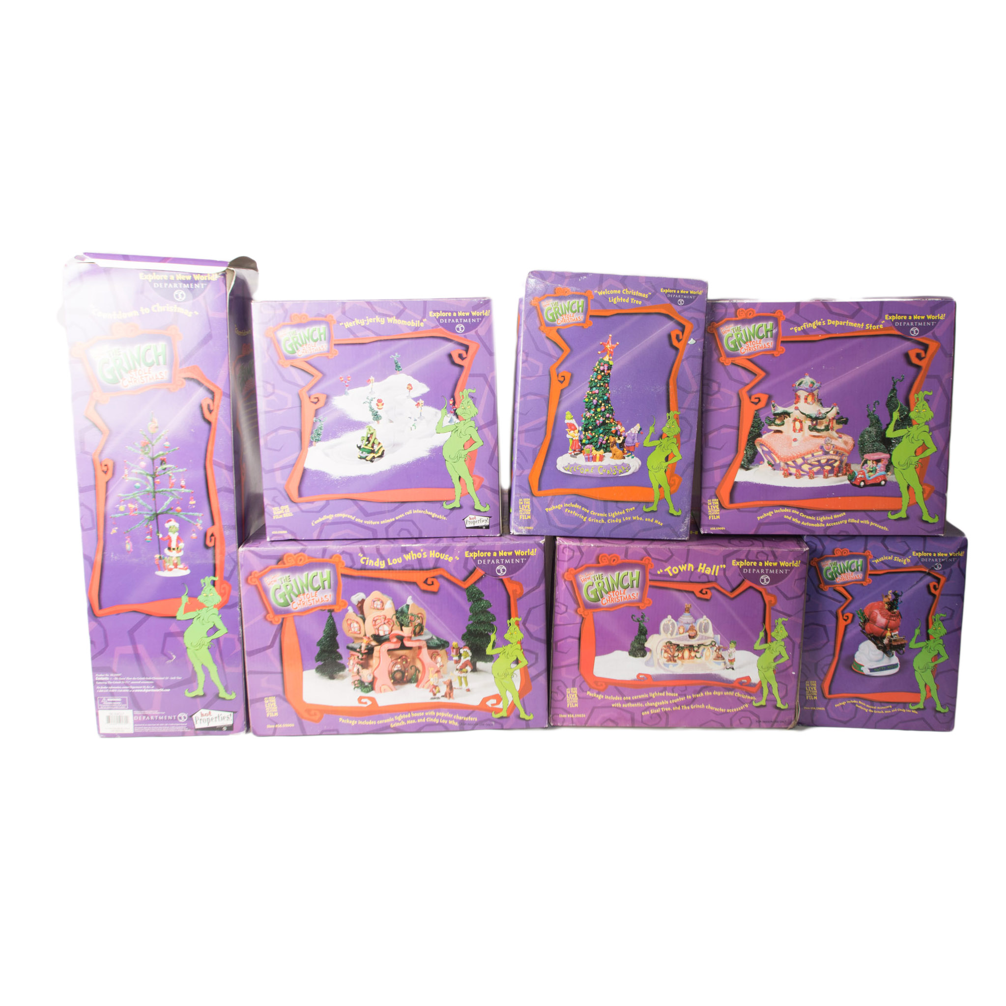 Dept. 56 "How The Grinch Store Christmas" Village