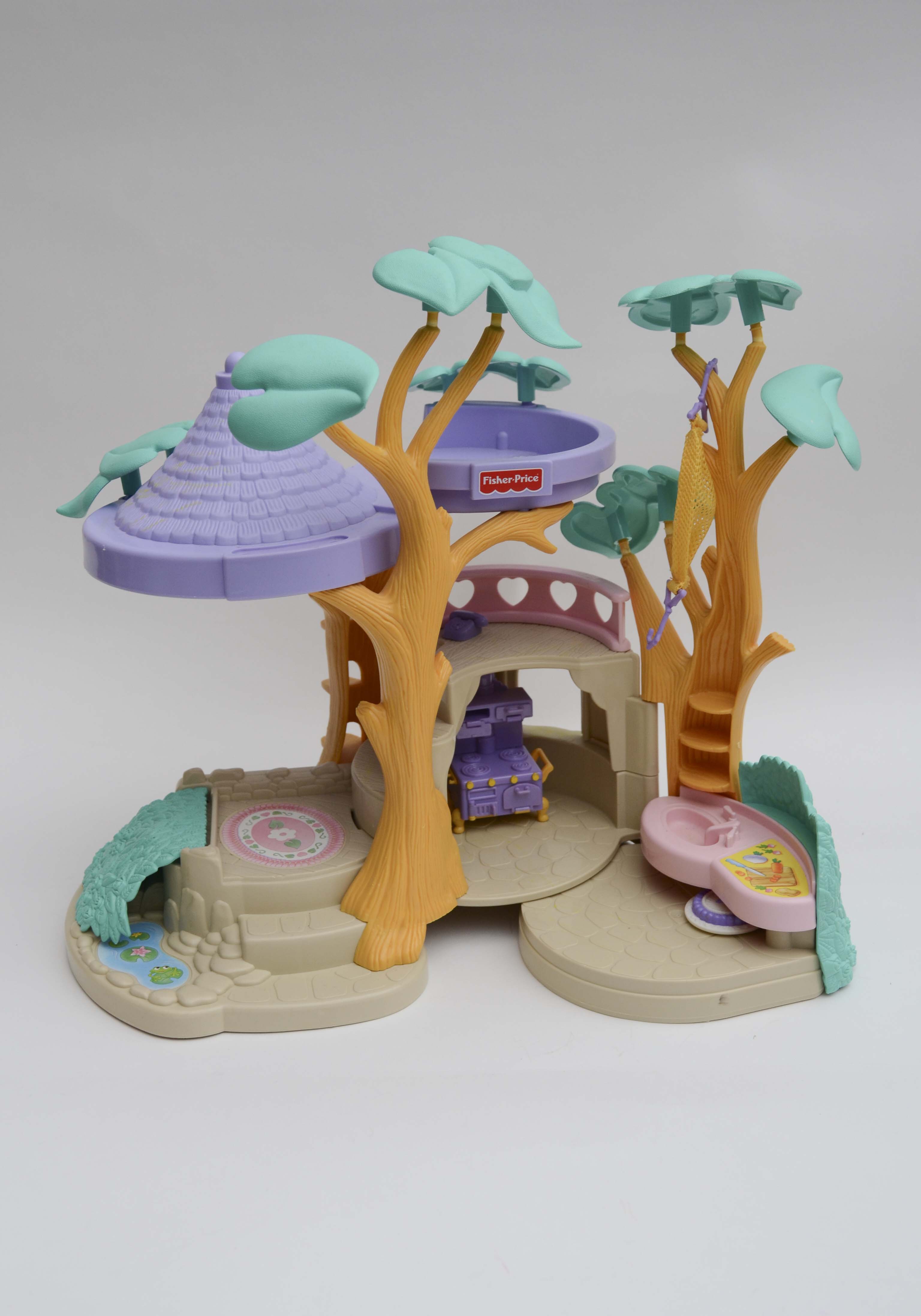 Fisher Price "Hideaway Hollow" Bunny Treehouse with Accessories