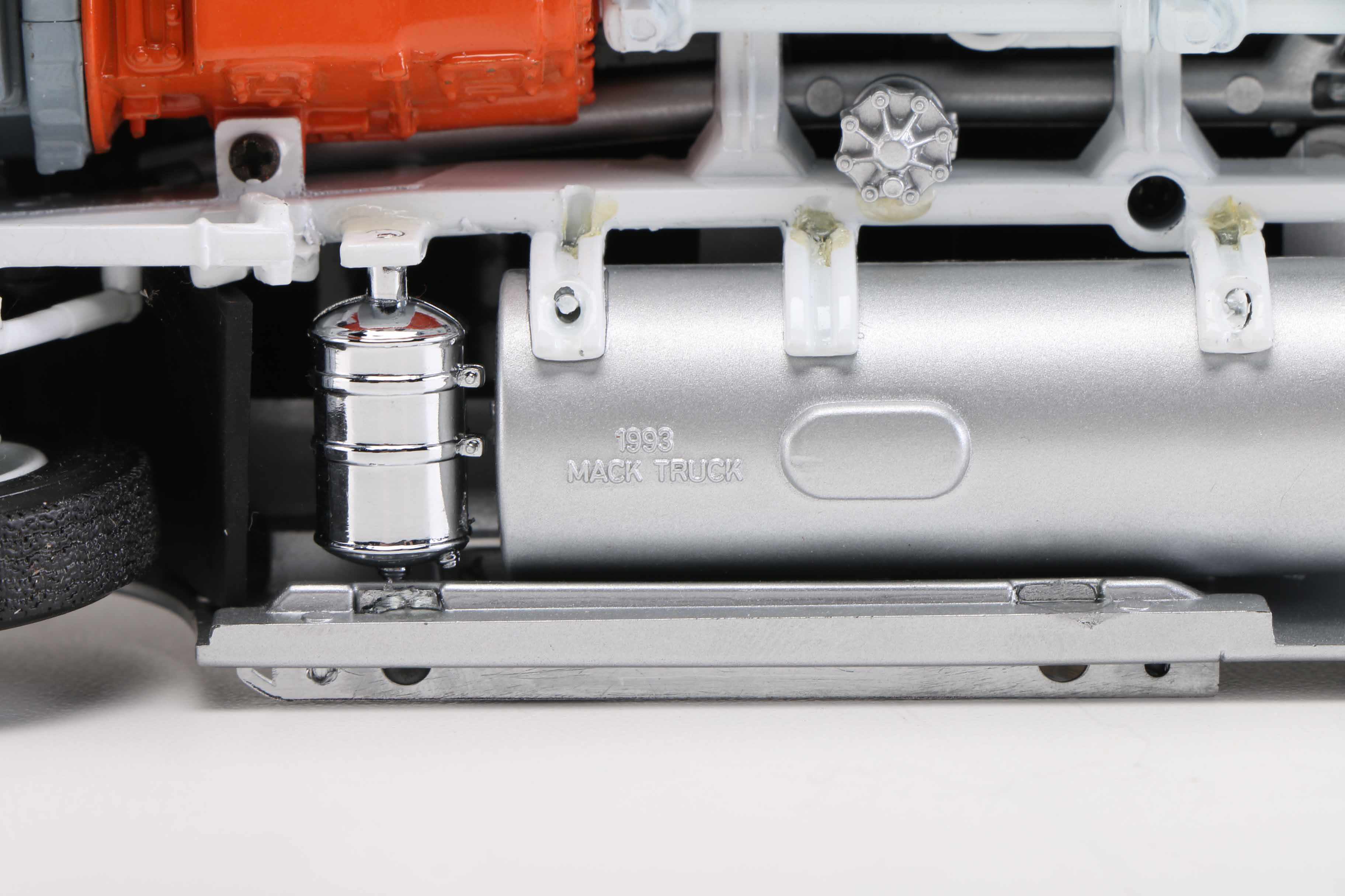 Franklin Mint Die-Cast Mack Truck with Tanker Trailer