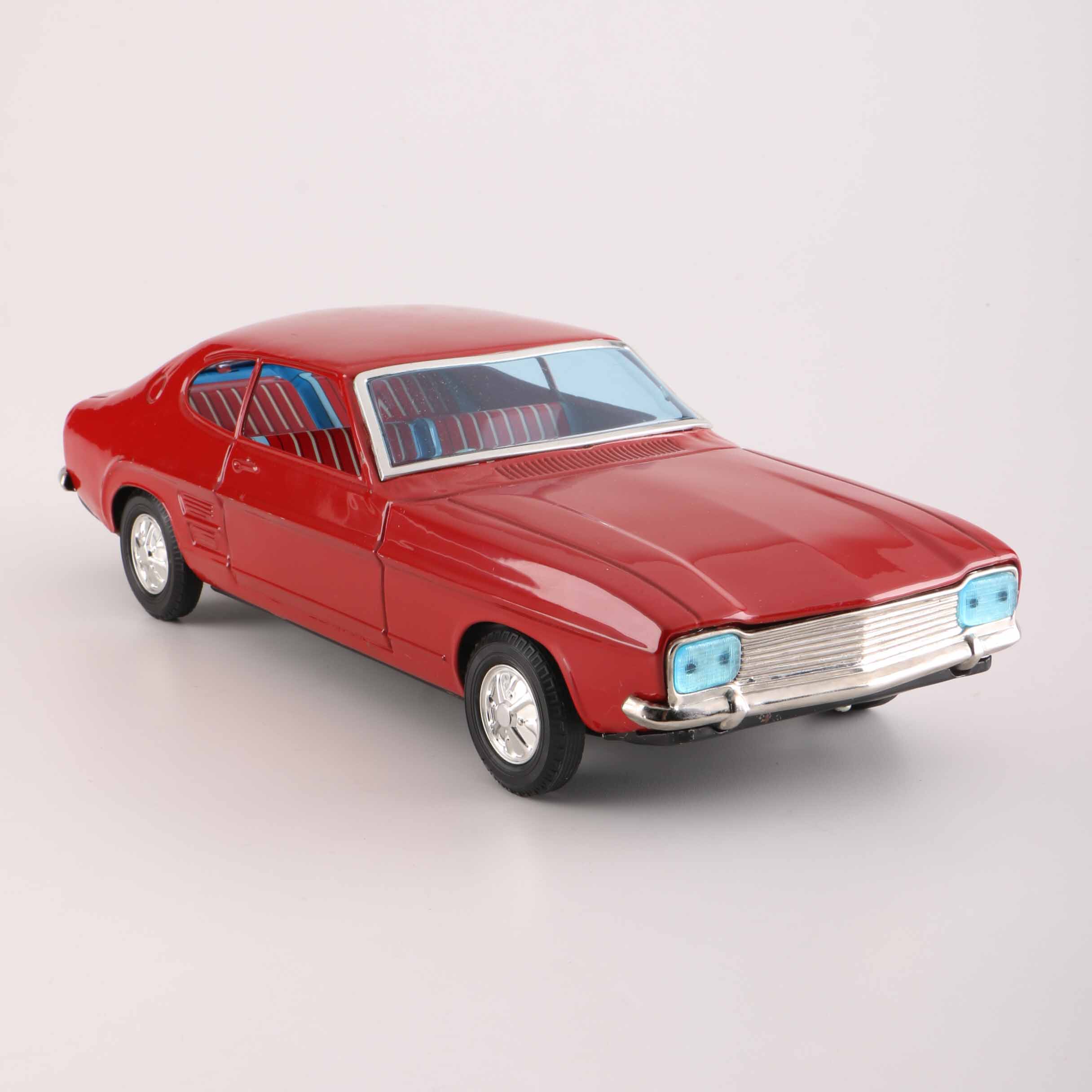 Vintage Tin Friction Ford Capri