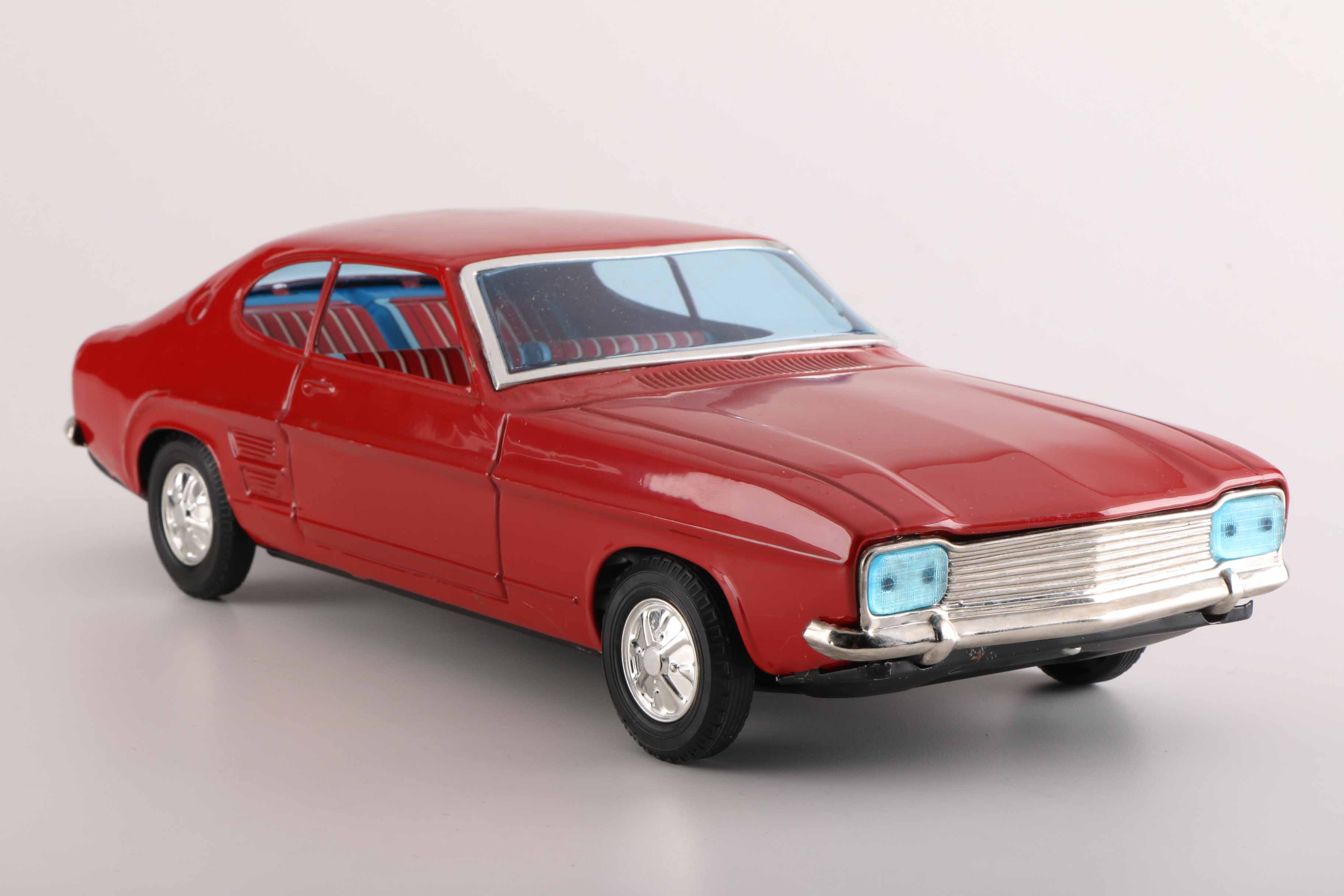 Vintage Tin Friction Ford Capri