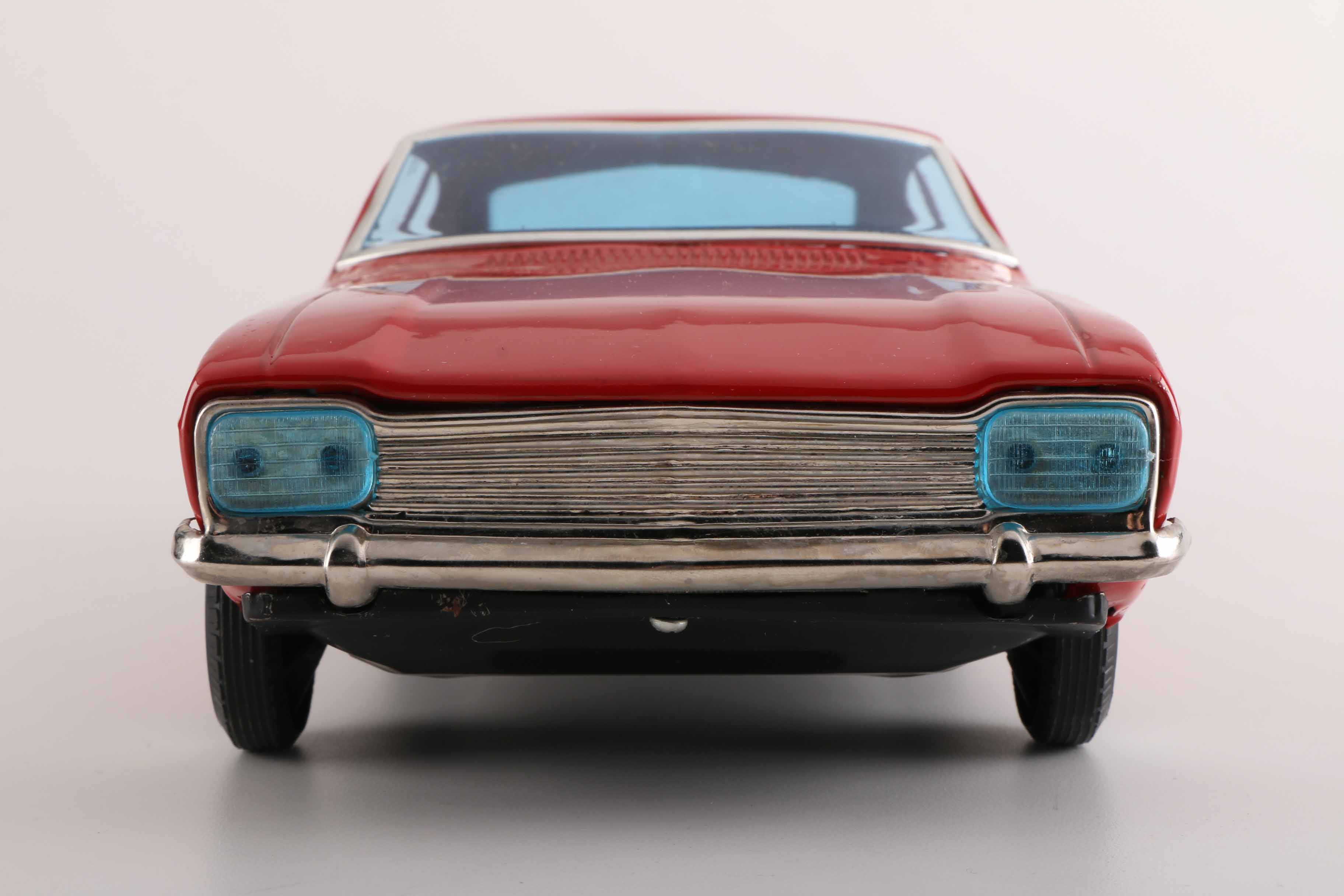 Vintage Tin Friction Ford Capri