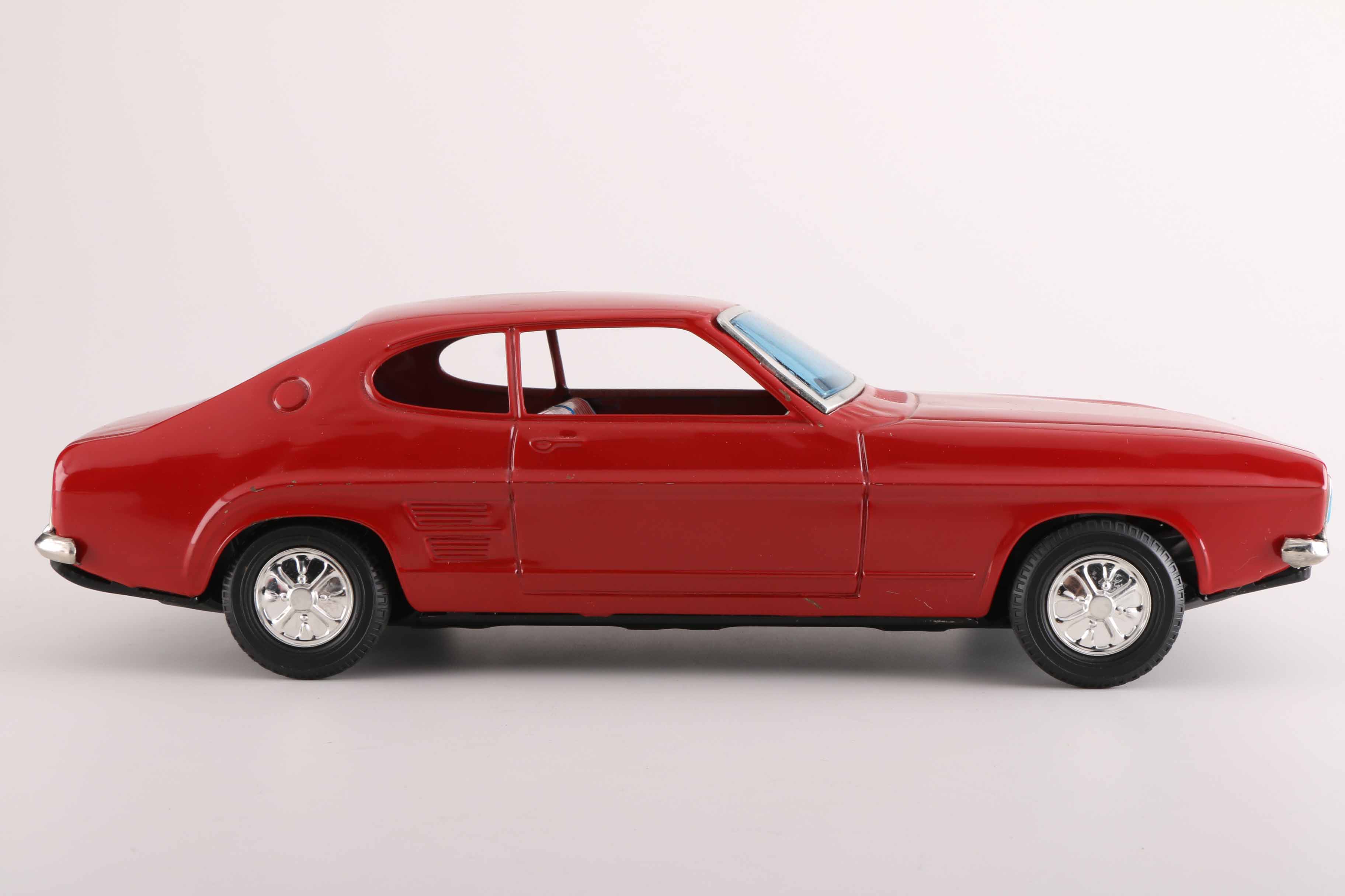 Vintage Tin Friction Ford Capri