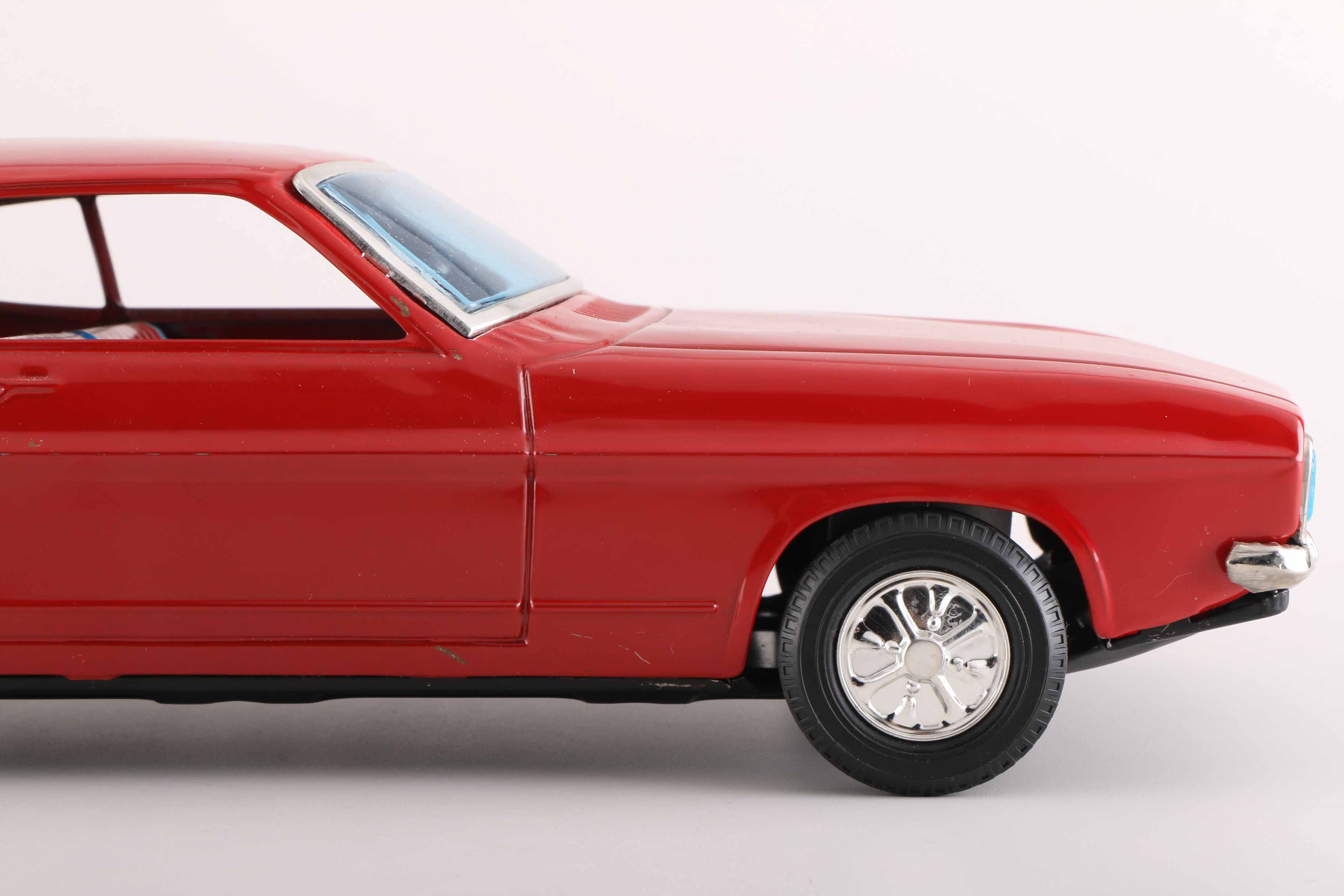 Vintage Tin Friction Ford Capri