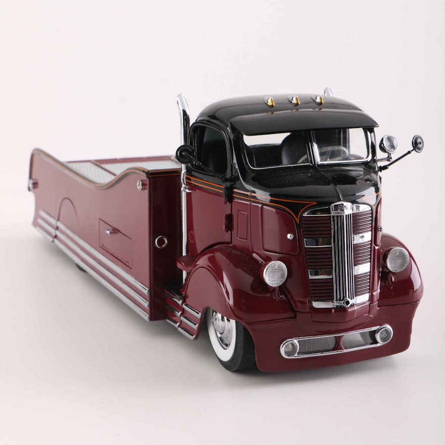 Danbury Mint 1930's GMC Custom Car Carrier EBTH - Main Image