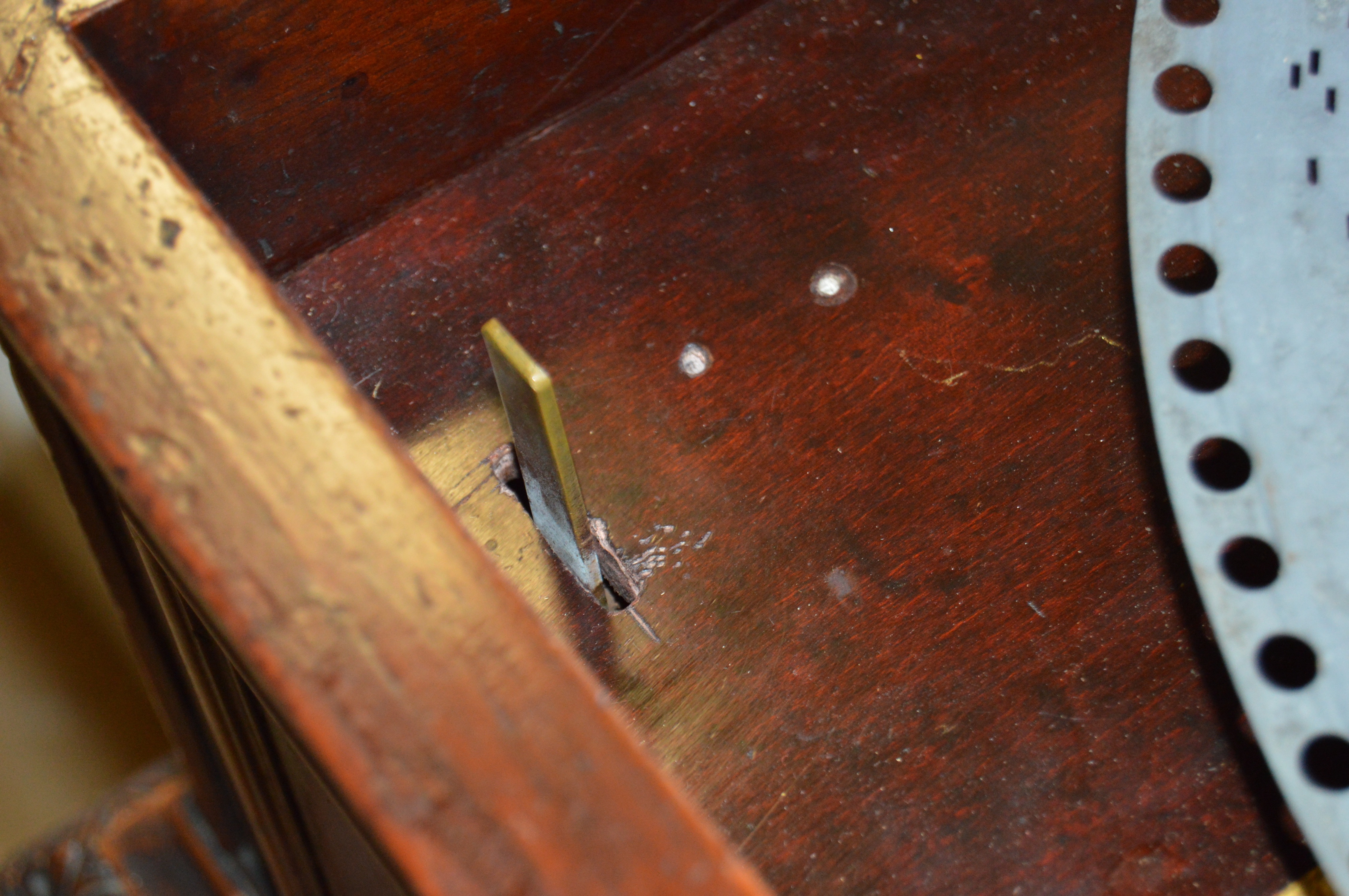 Rare Antique "Regina" Double Comb Music Box and Several Record Tins