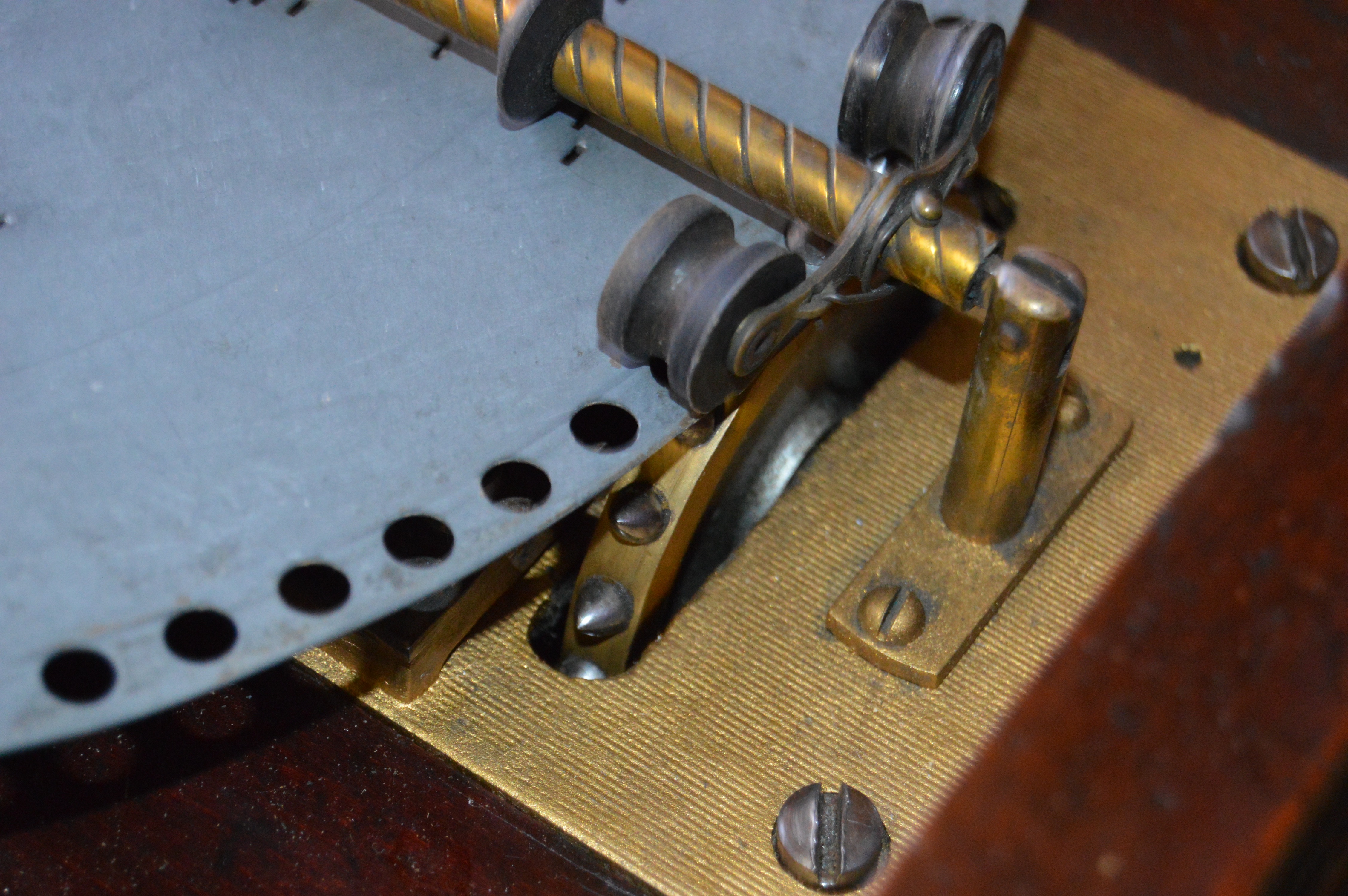 Rare Antique "Regina" Double Comb Music Box and Several Record Tins