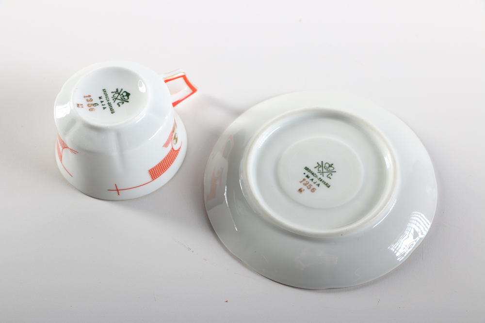 Modern Style Rosenthal China "Maja" Tea Set