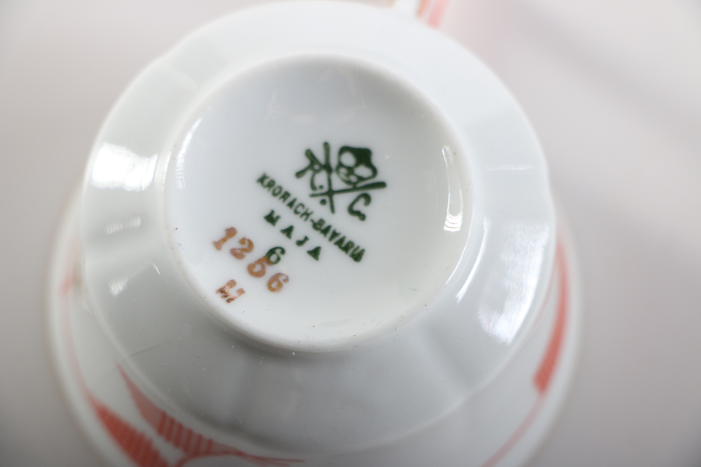 Modern Style Rosenthal China "Maja" Tea Set