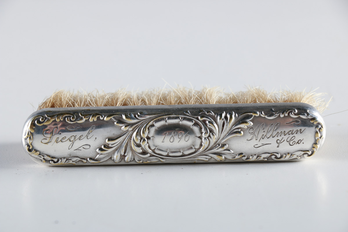 Antique Siegel Hillman Shoe Shining Brush