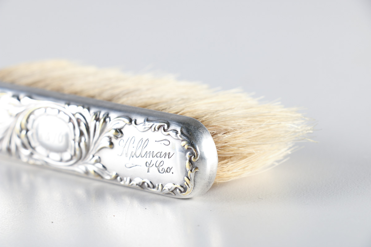 Antique Siegel Hillman Shoe Shining Brush