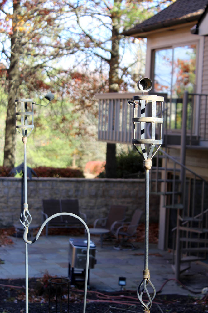 Wrought Iron Garden Decor