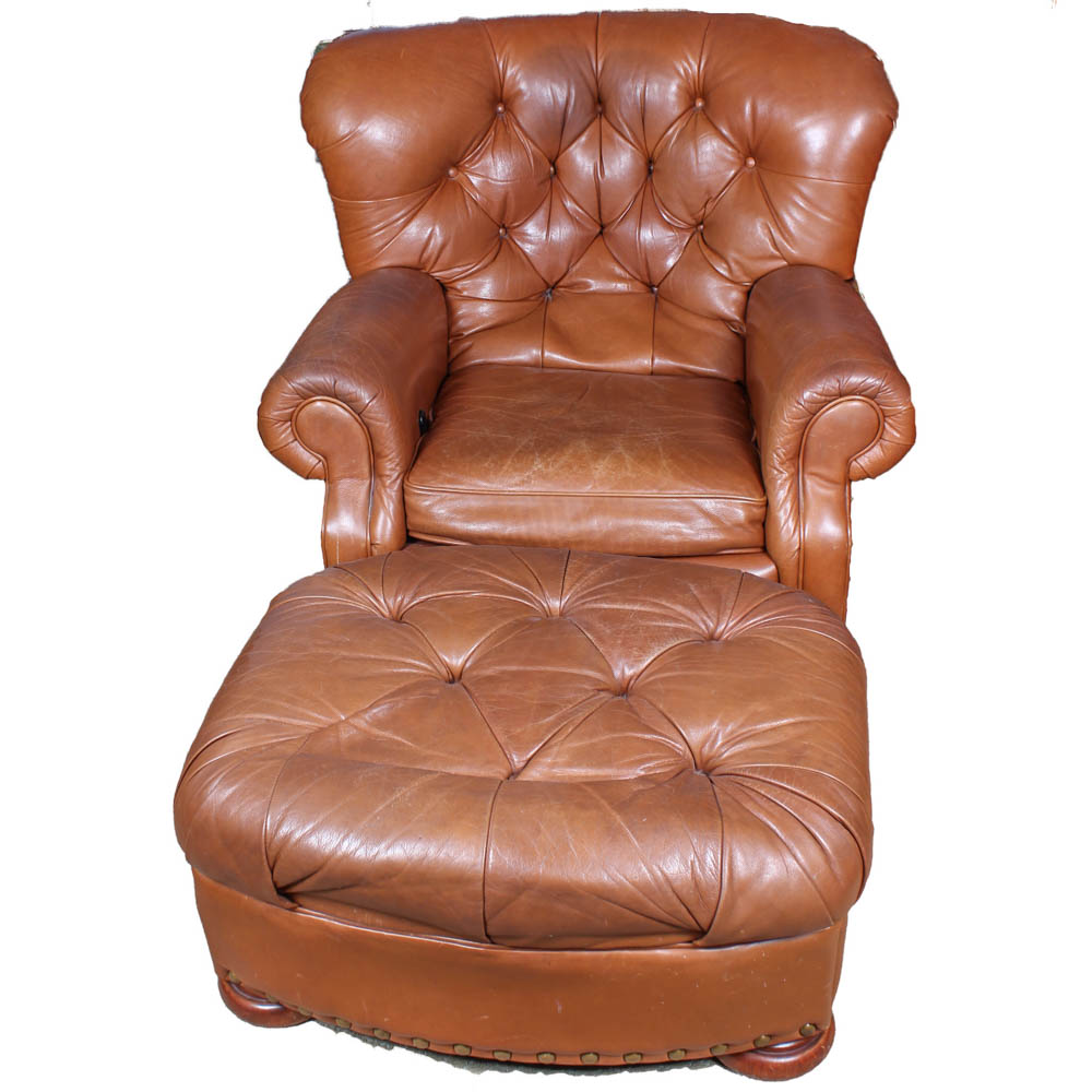Ottoman Lazy Boy Leather Wingback Recliner Wingback Recliner Lazy