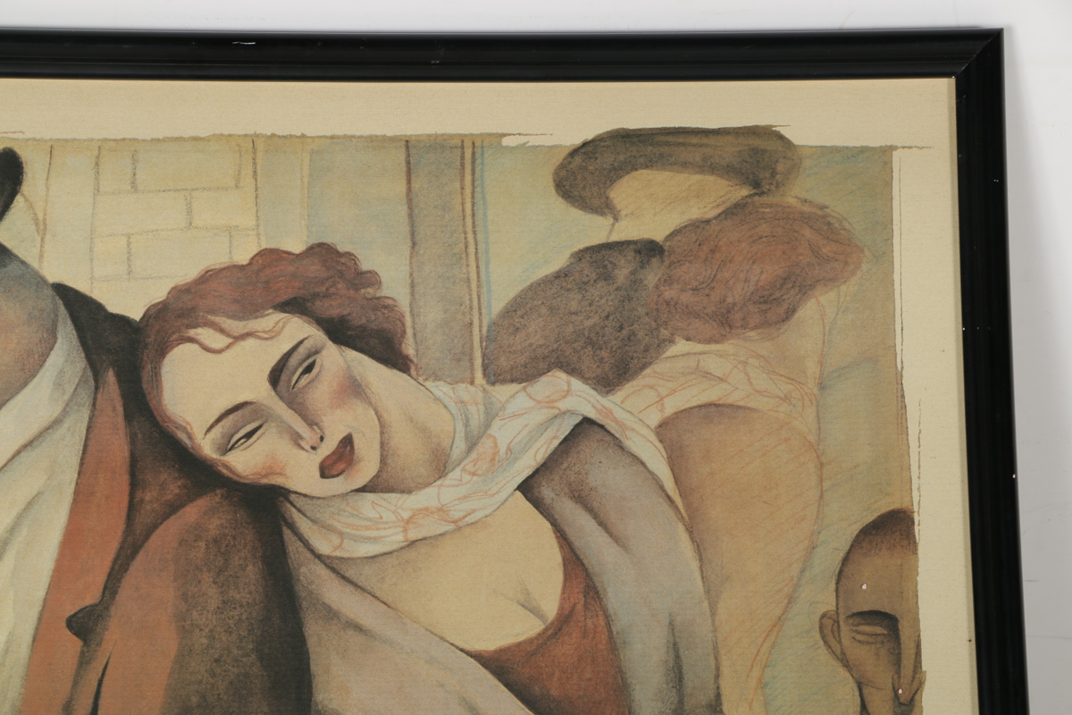 Ana Juan Offset Lithograph "Paga TU"