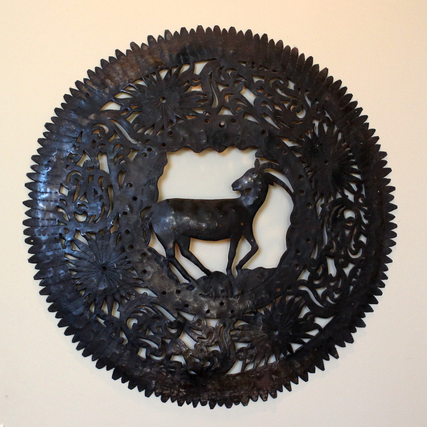 Decorative Metal Wall Medallion