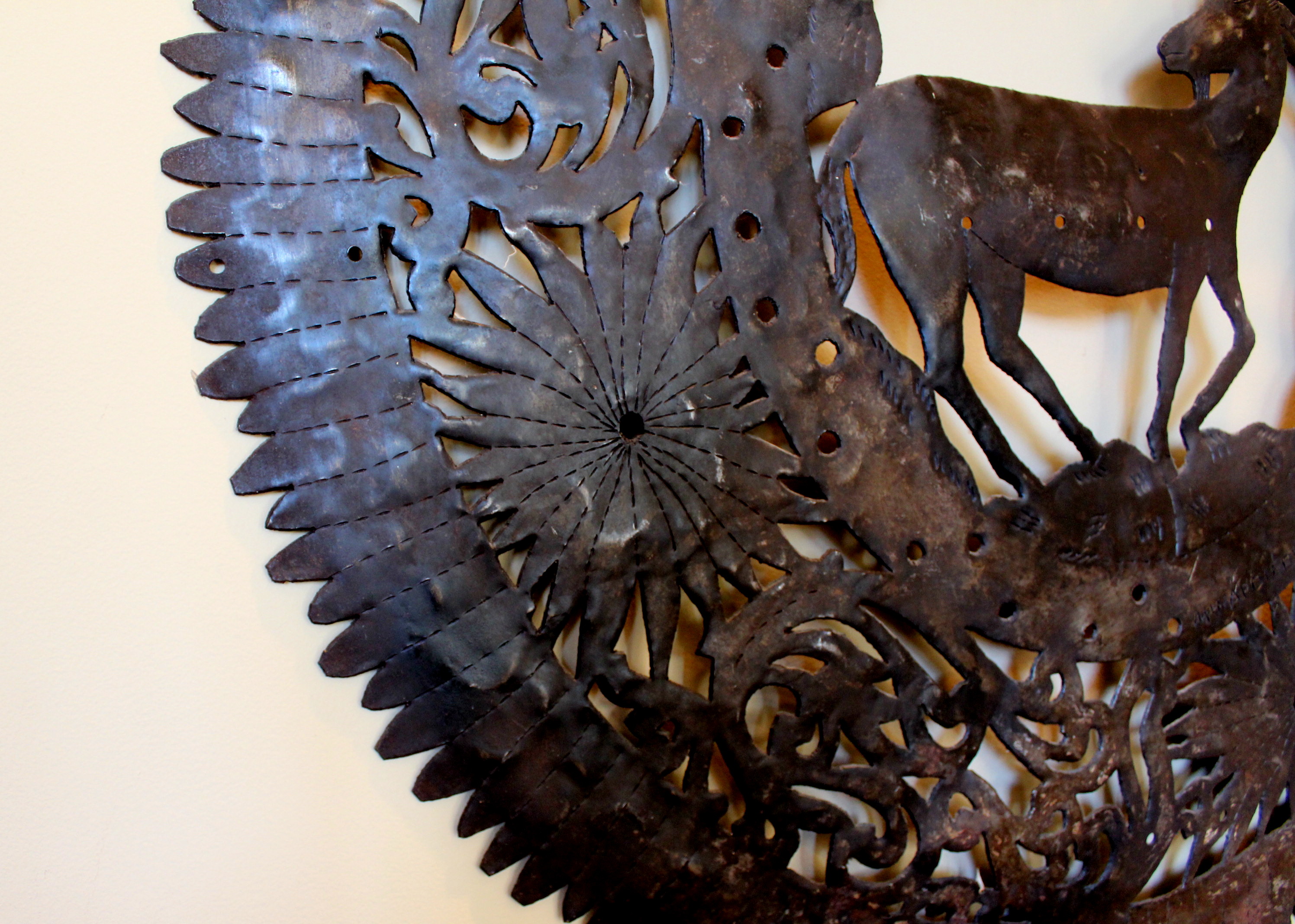 Decorative Metal Wall Medallion