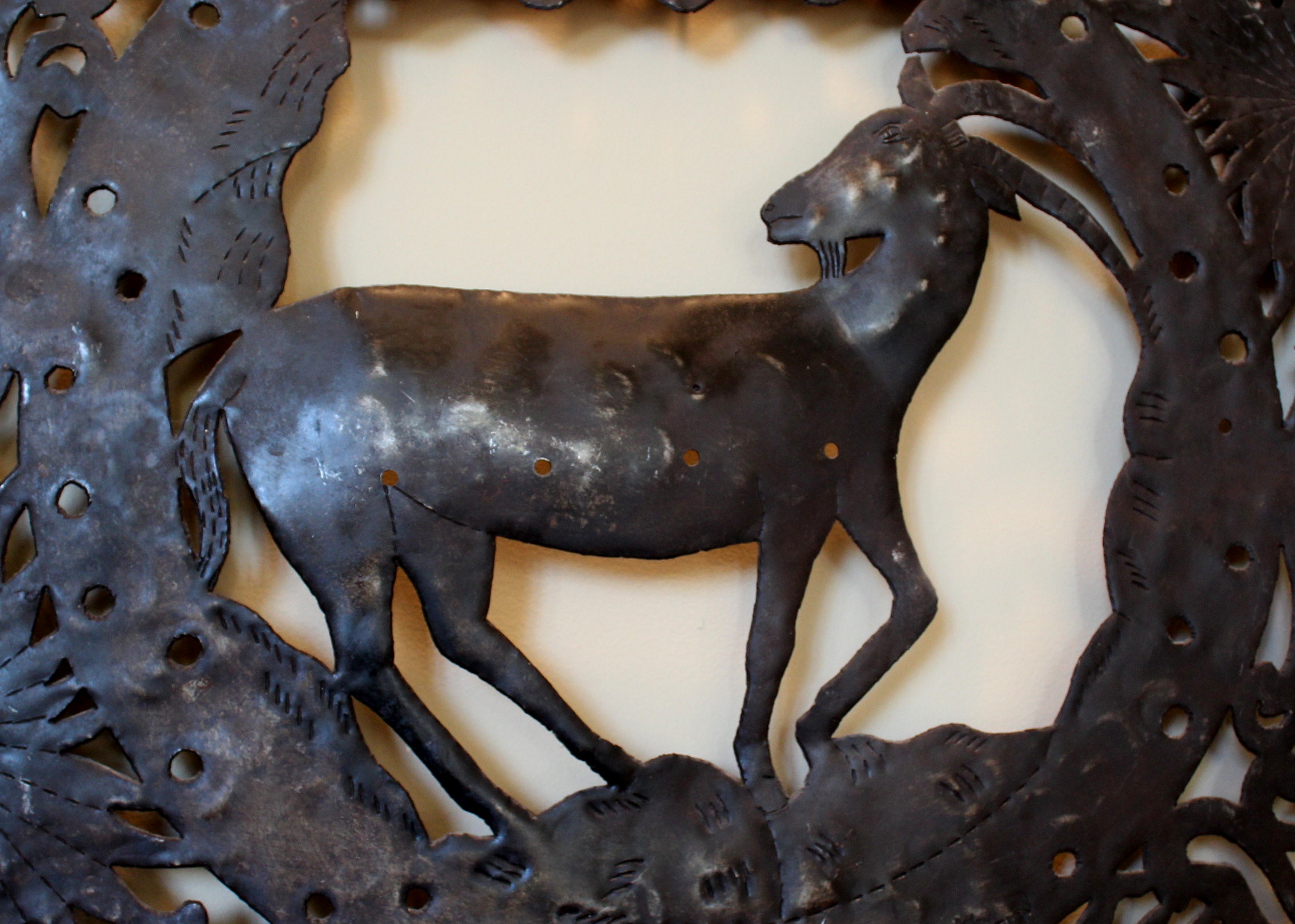 Decorative Metal Wall Medallion