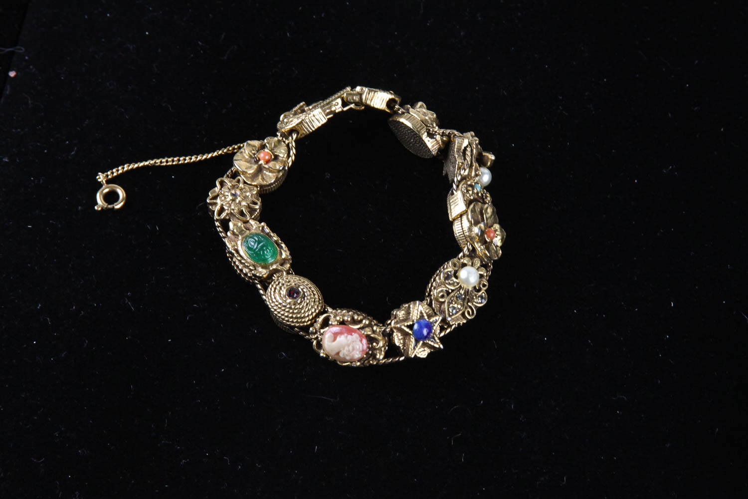 Set of Seven Designer Costume Bracelets