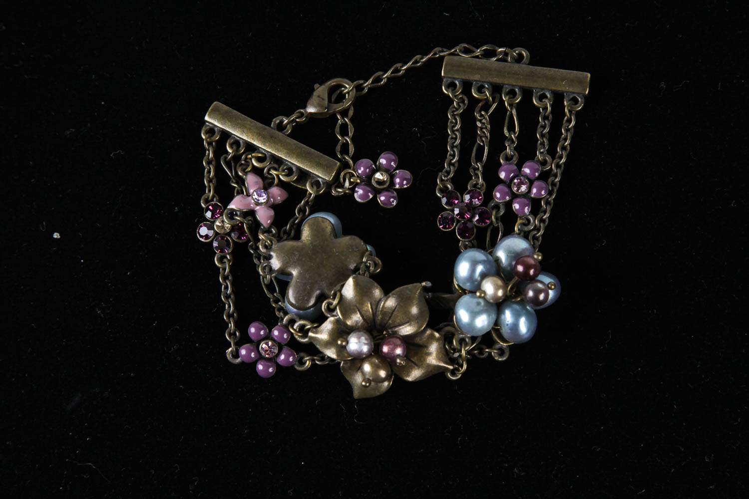 Set of Seven Designer Costume Bracelets