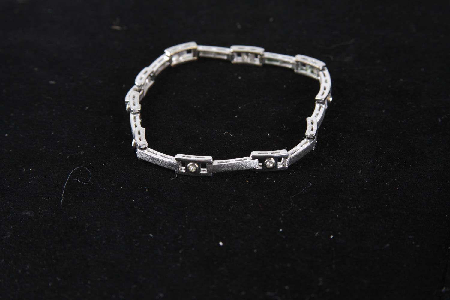 Collection of Seven Rhinestone Bracelets