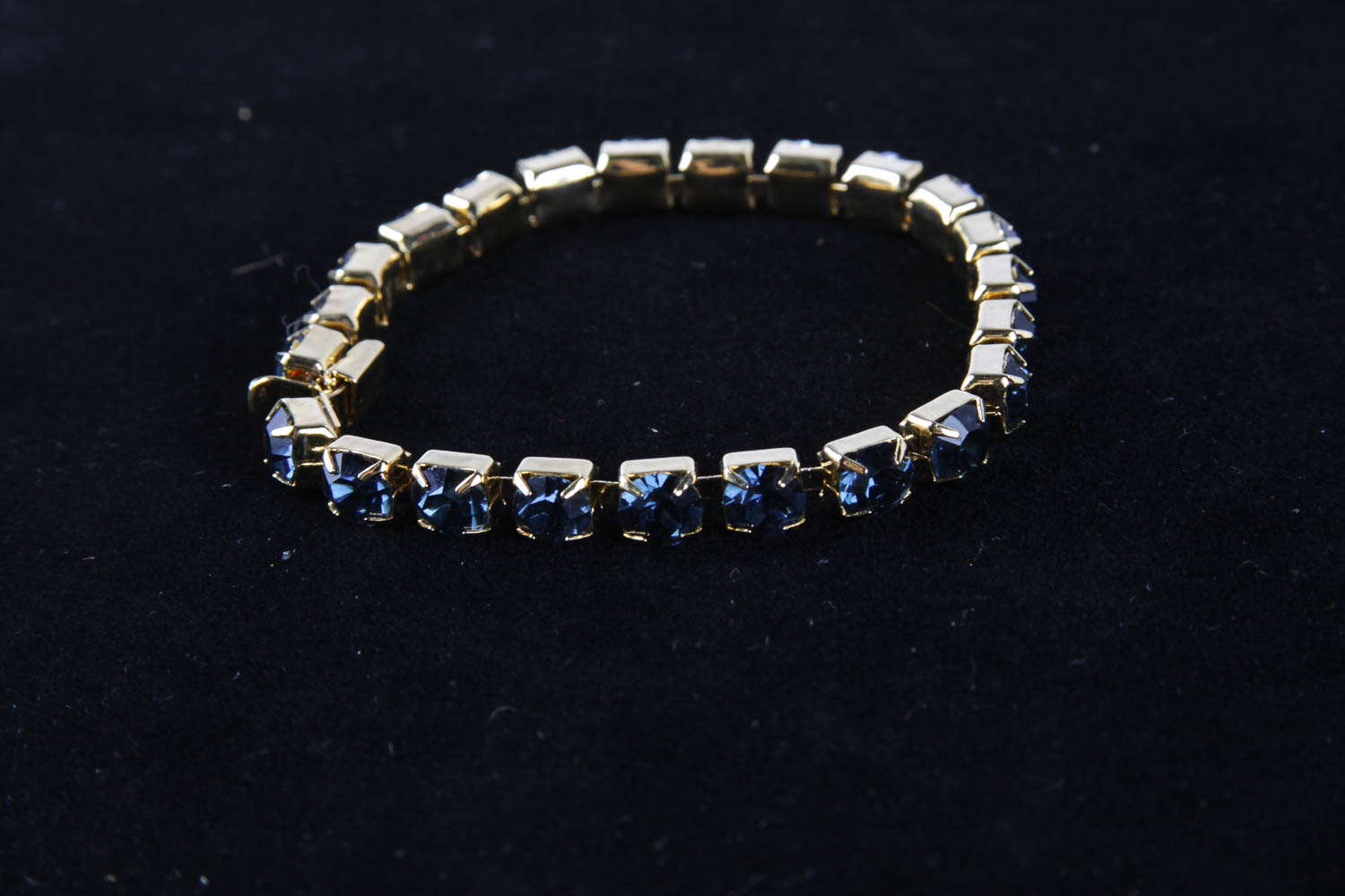 Collection of Seven Rhinestone Bracelets