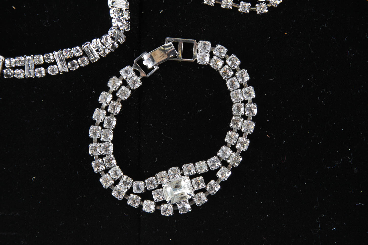 Collection of  Rhinestone Costume Bracelets