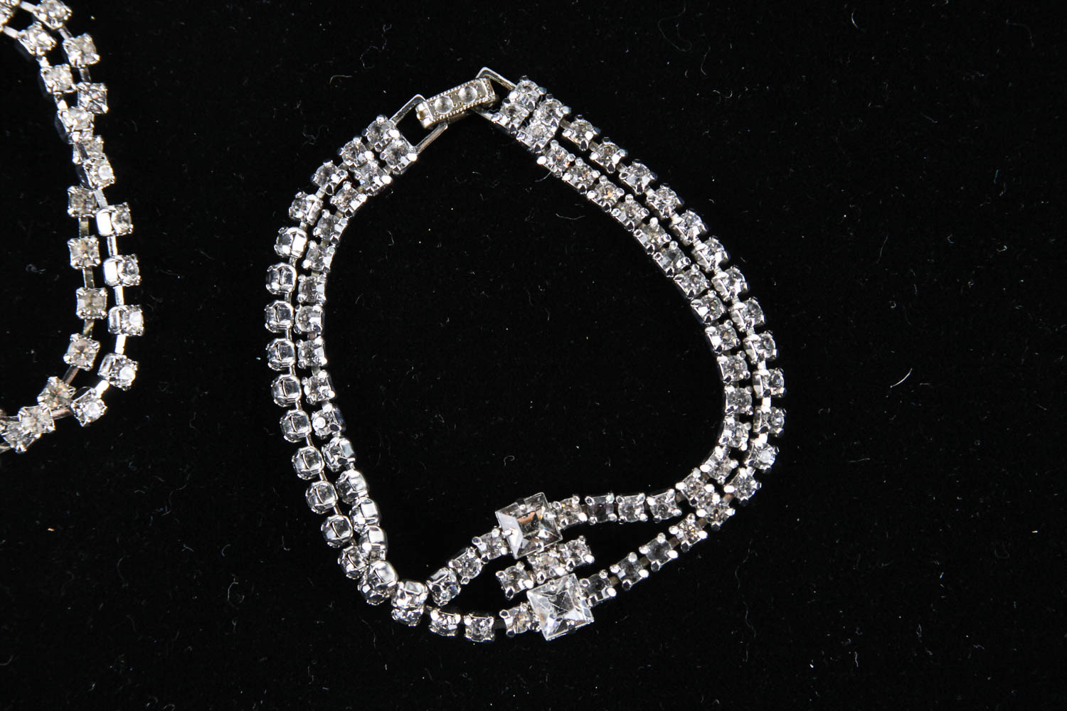 Collection of  Rhinestone Costume Bracelets