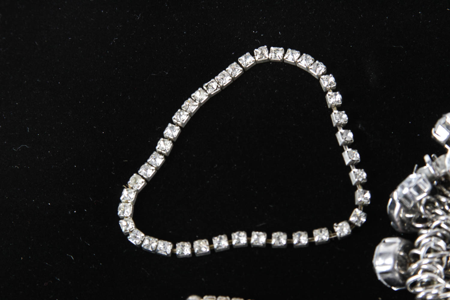 Collection of  Rhinestone Costume Bracelets