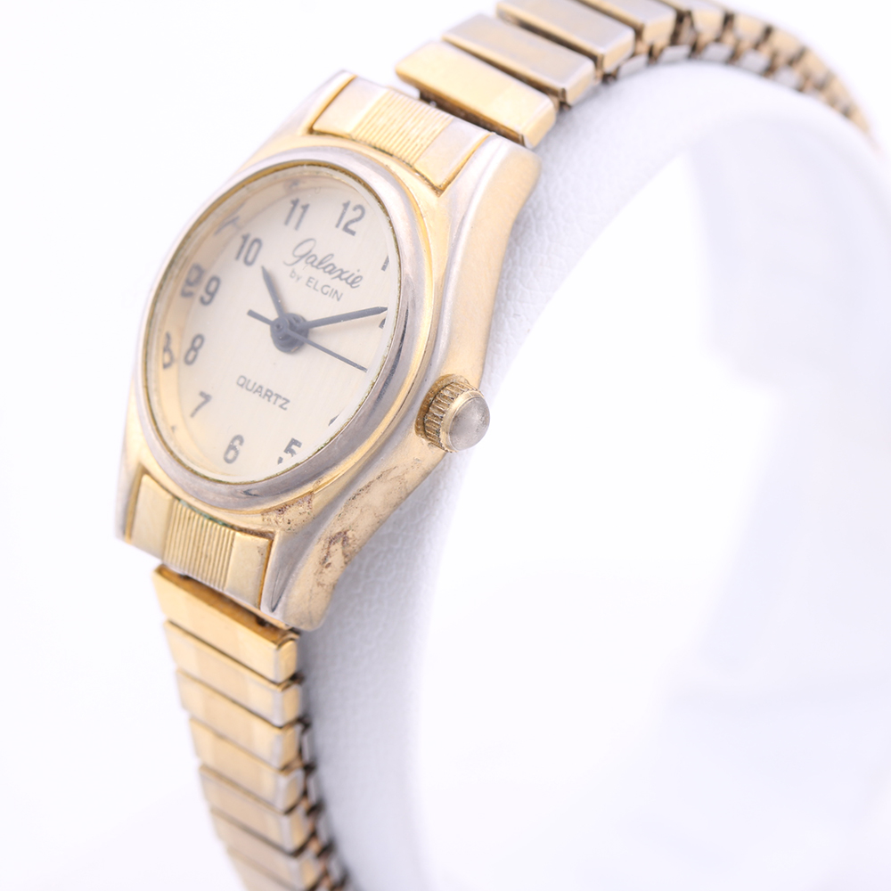 Galaxie by Elgin Quartz Expansion Bracelet Watch