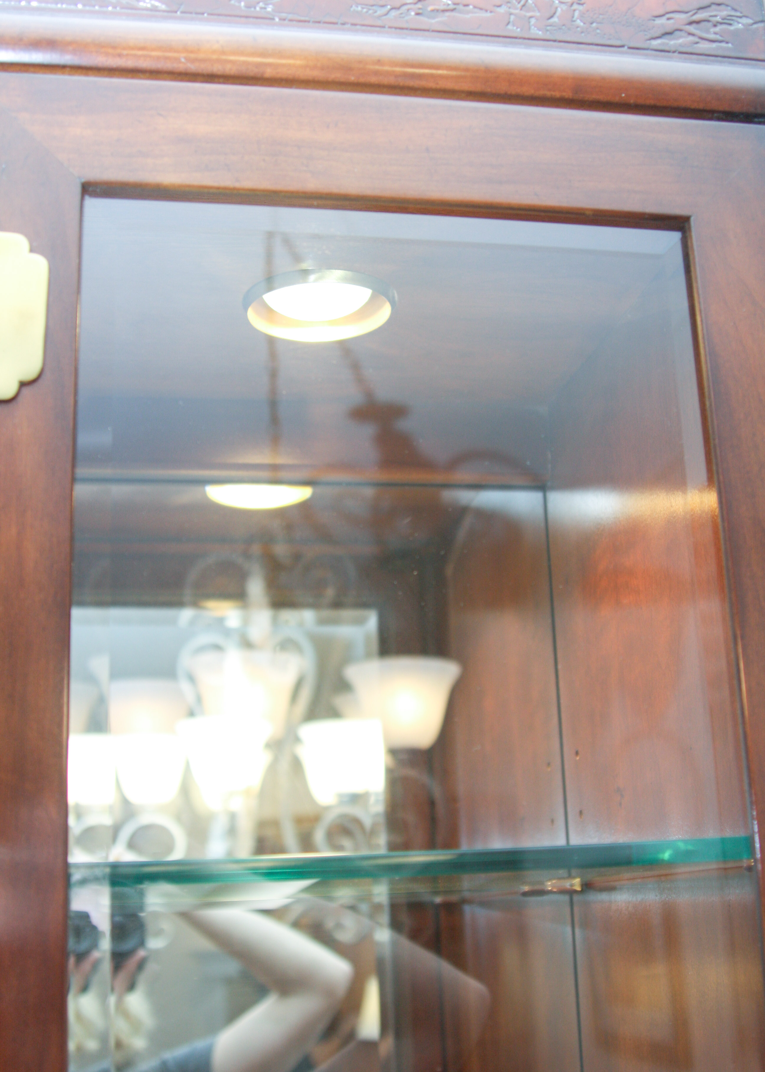 Heritage China Display Case Cabinet