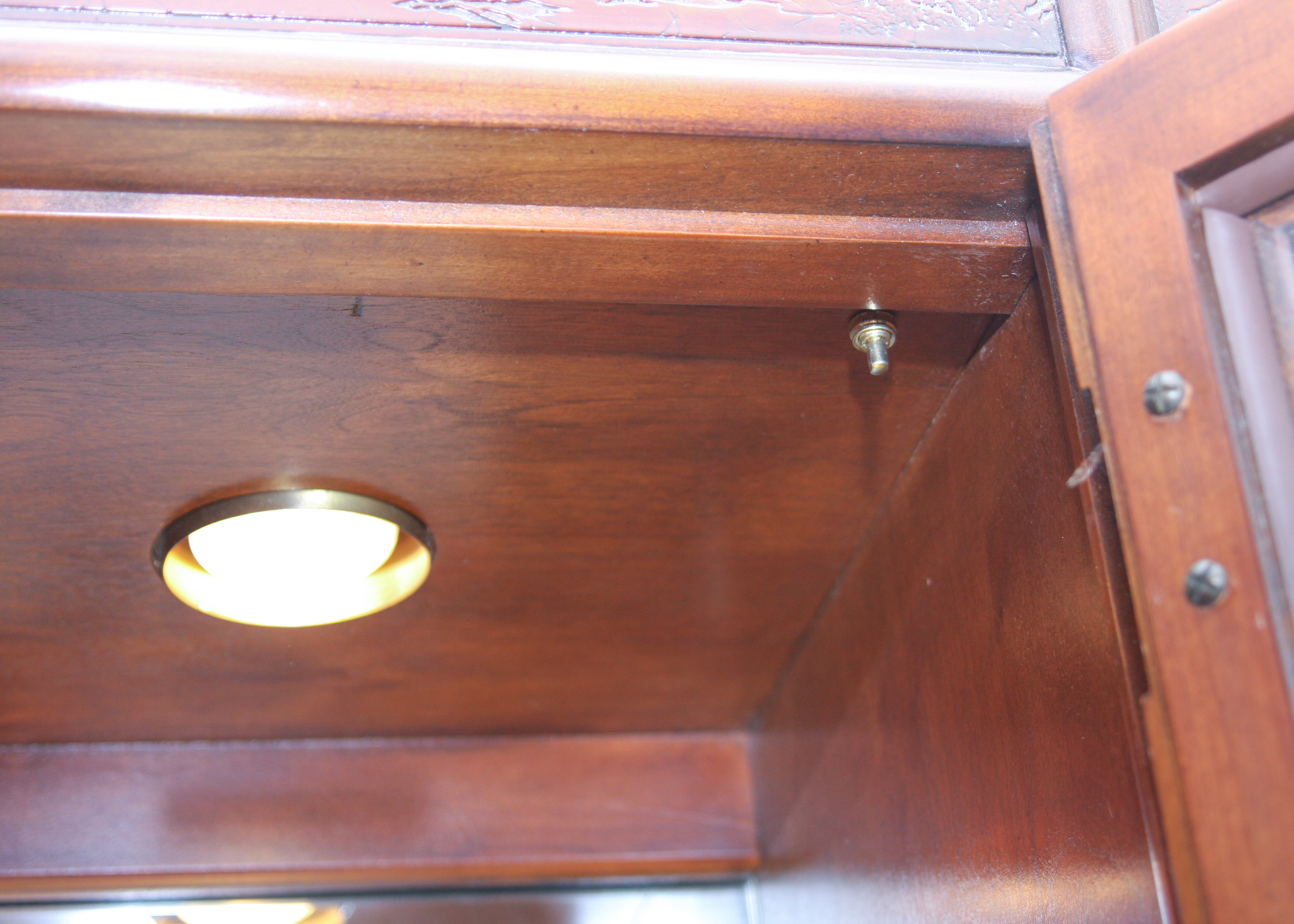 Heritage China Display Case Cabinet