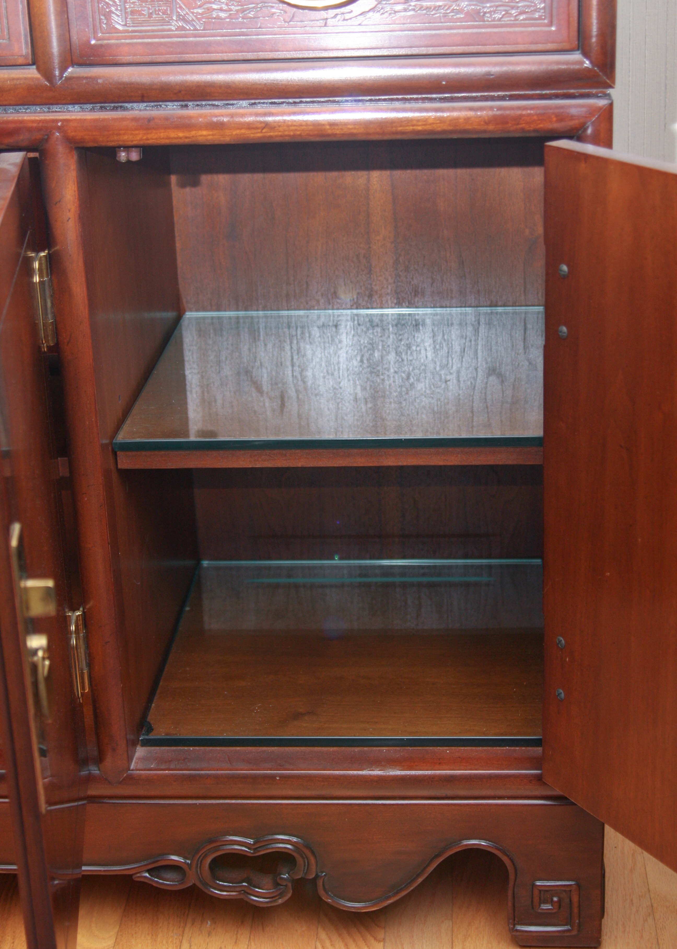 Heritage China Display Case Cabinet