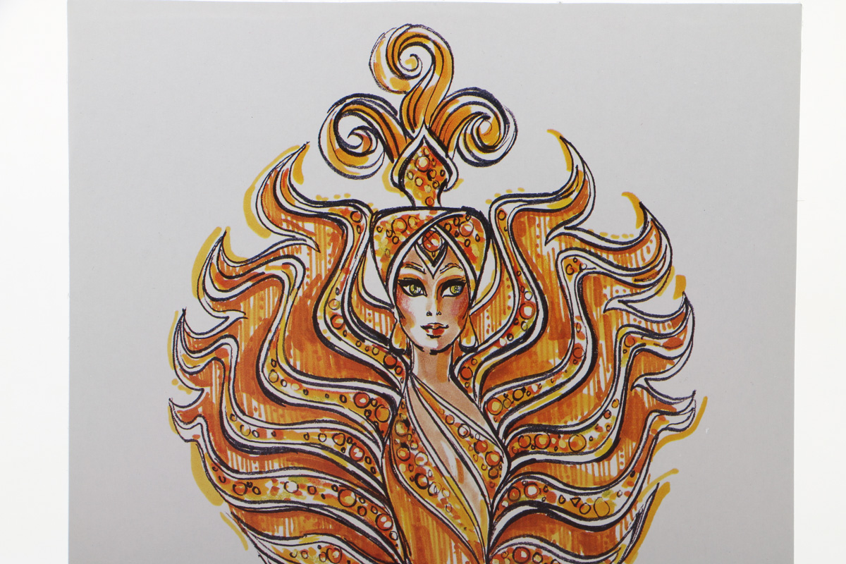 Bob Mackie "Goddes of the Sun" and "Moon Goddess" Barbie Dolls