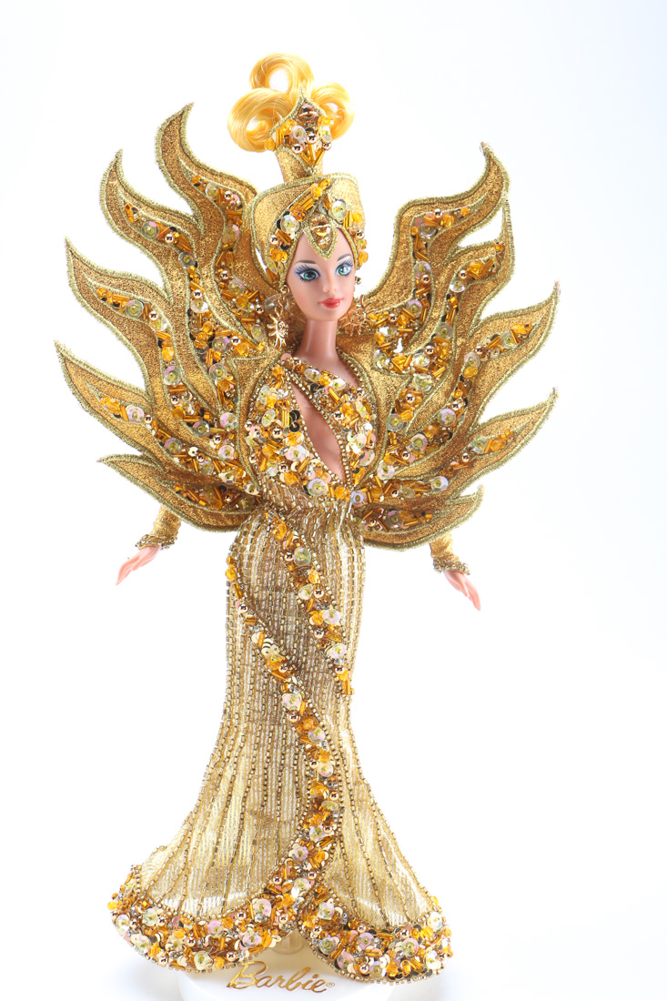 Bob Mackie "Goddes of the Sun" and "Moon Goddess" Barbie Dolls