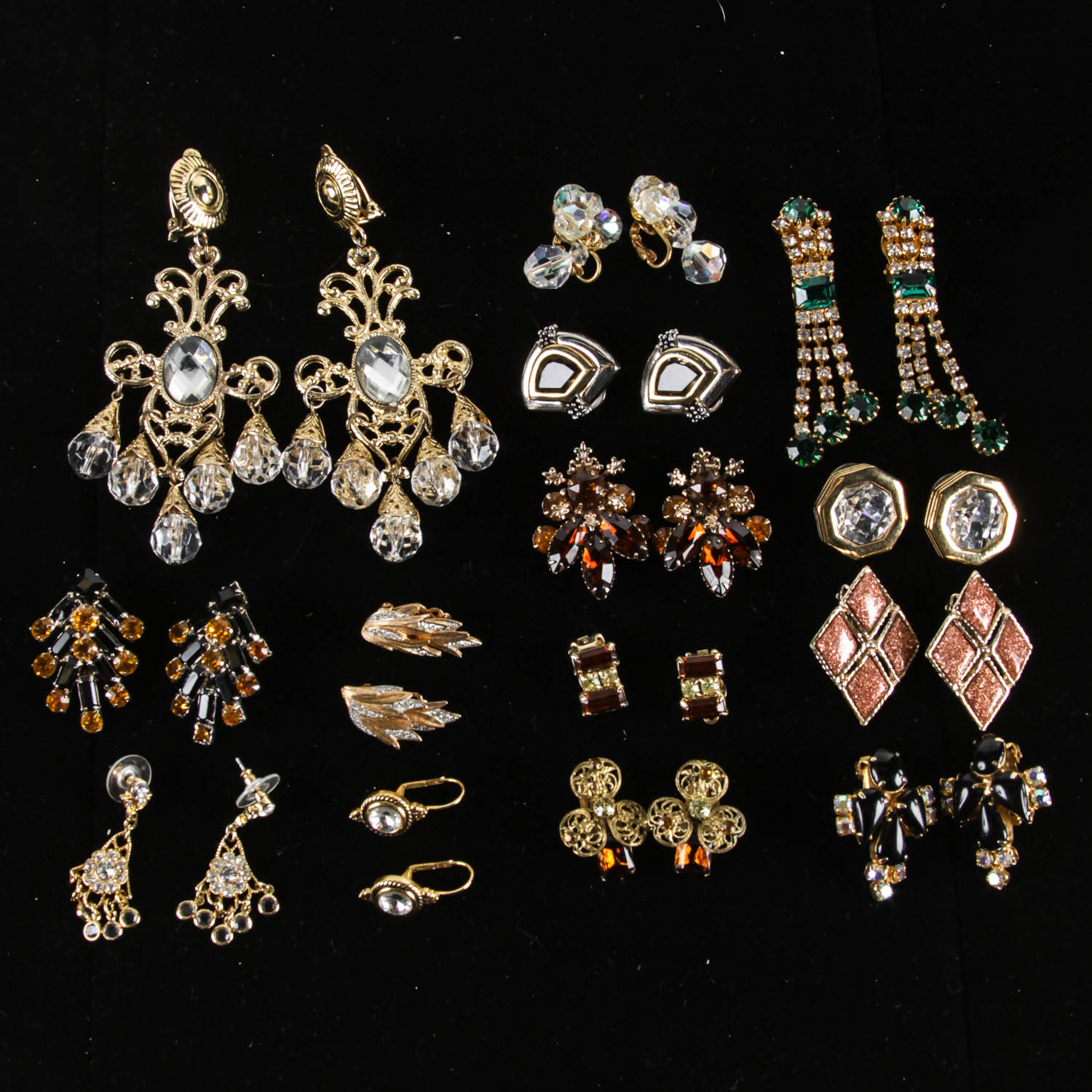 Collection of Costume Earrings