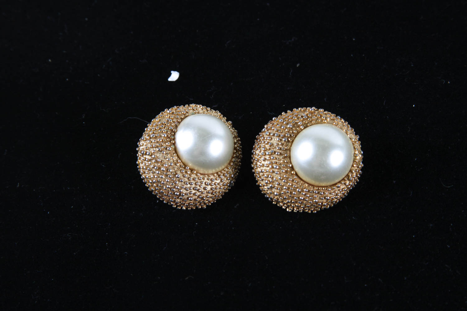 Vintage Faux Pearl Costume Earring and Bracelet Collection
