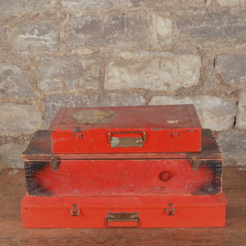 Three Vintage Erector Sets