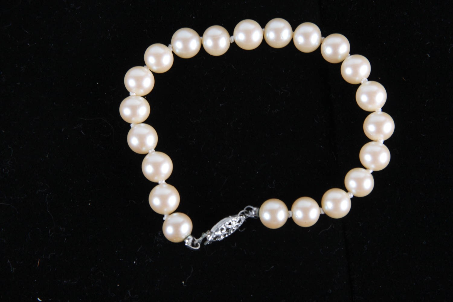 Vintage Faux Pearl Costume Earring and Bracelet Collection