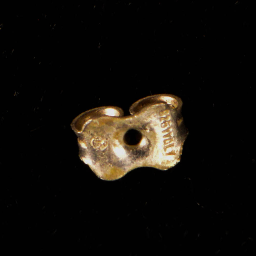 Sterling Silver andCubic Zirconia Hoop Earrings