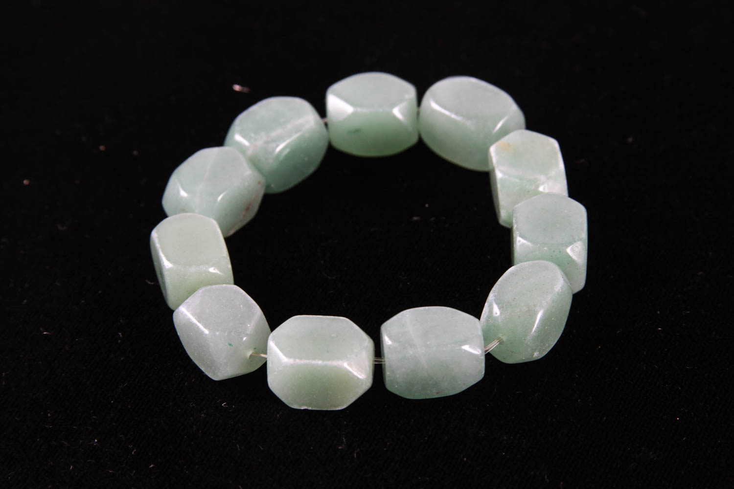 Collection of Green and Gold Costume Bracelets