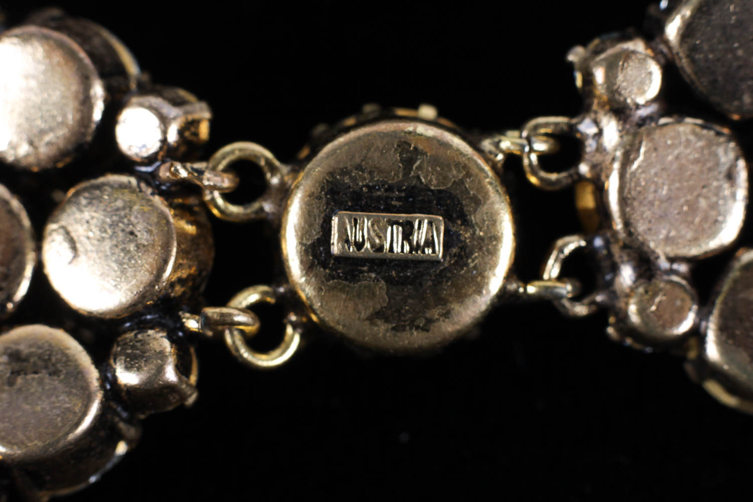 Collection of Green and Gold Costume Bracelets