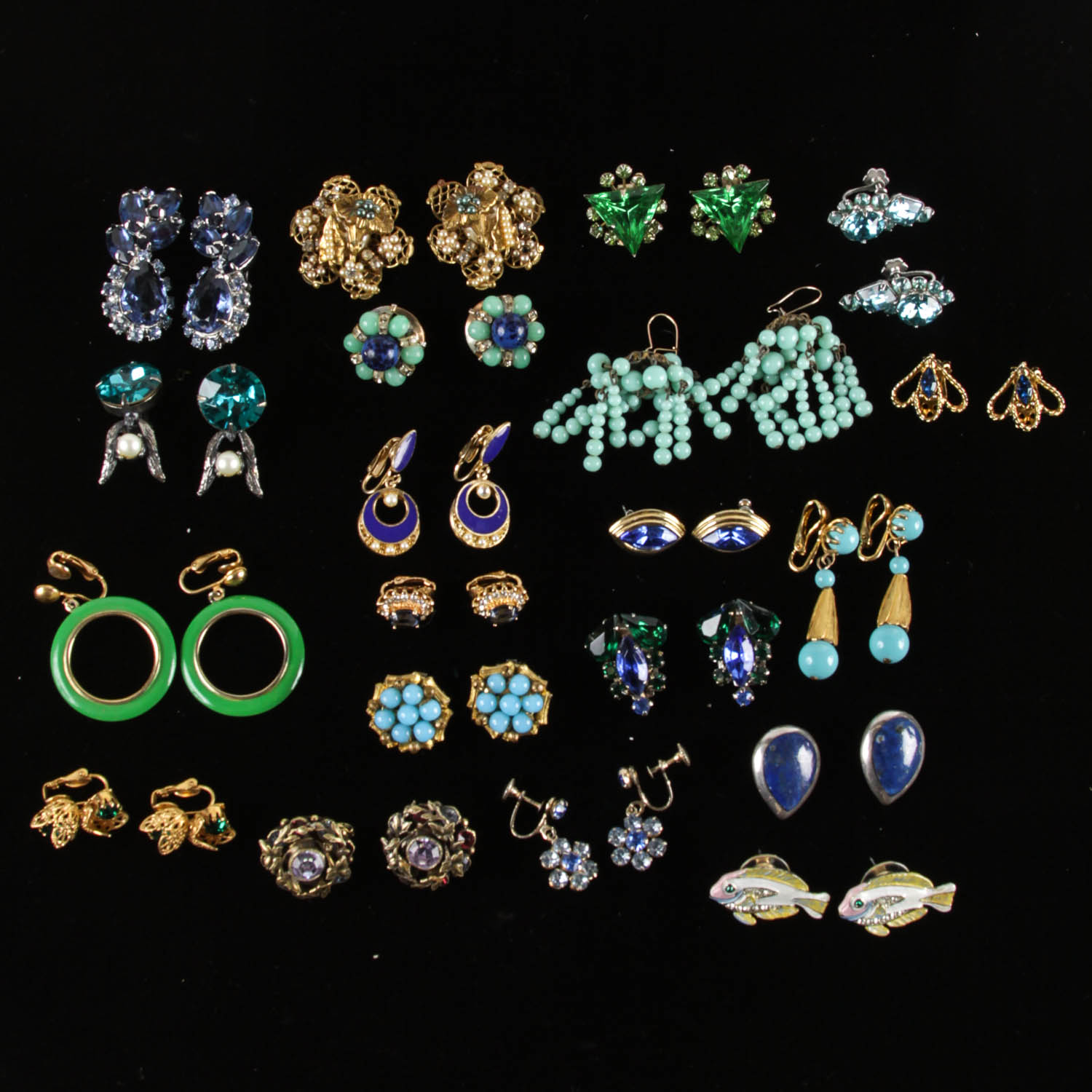 Collection of Costume Earrings