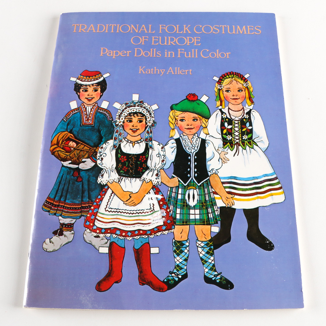 Dover Publications Folk Costume Paper Doll Booklet