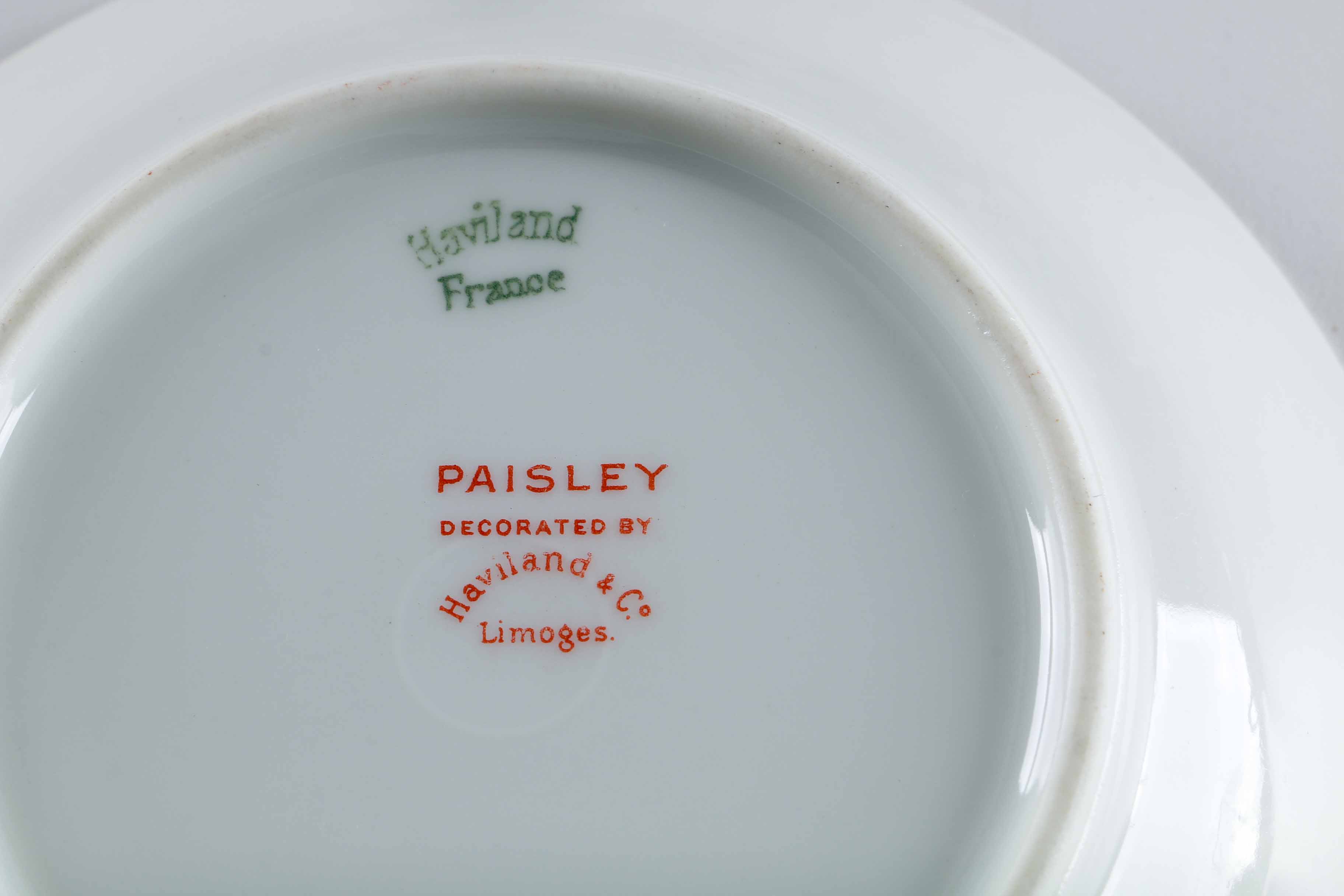 Limoges "Paisley" China