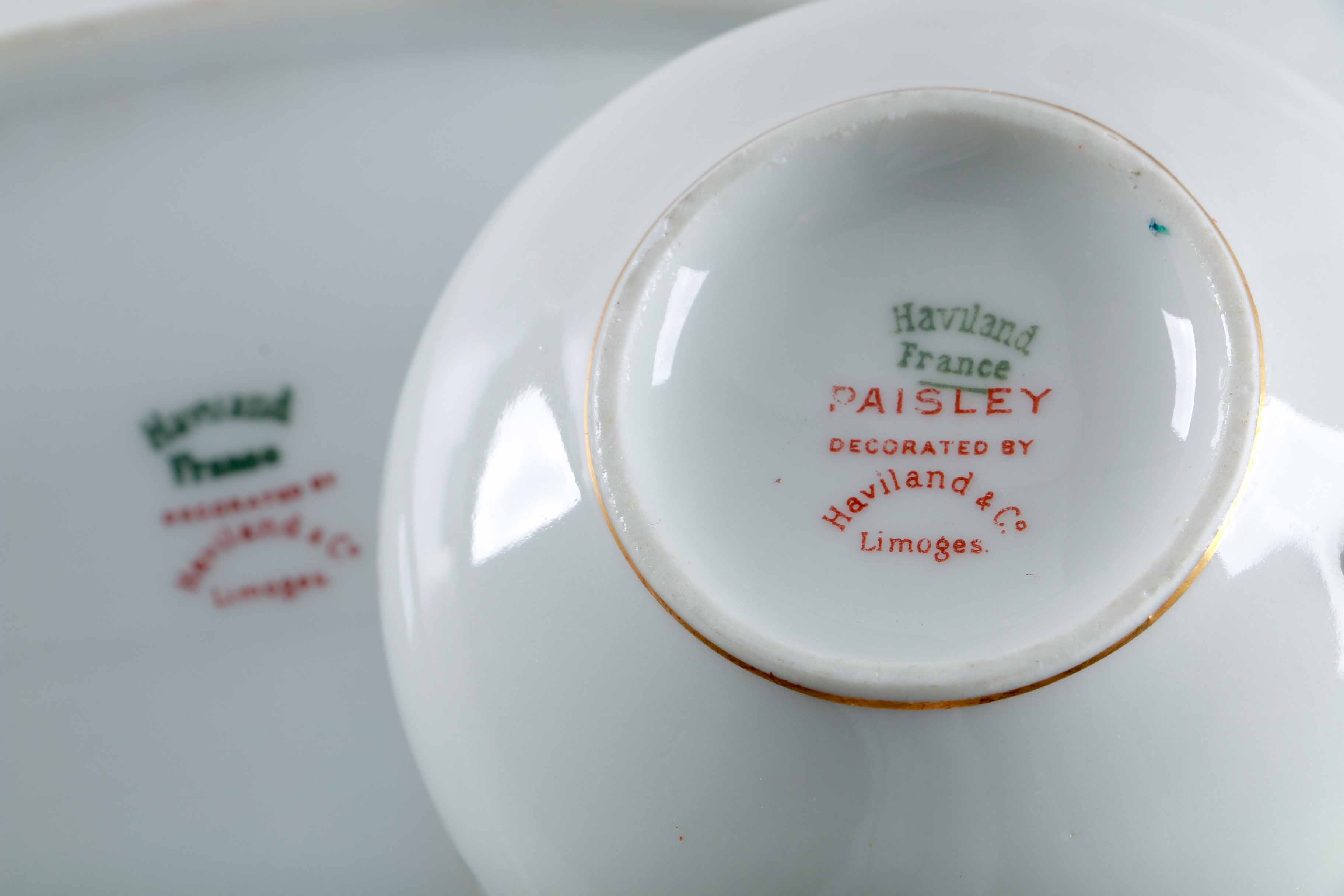 Limoges "Paisley" China