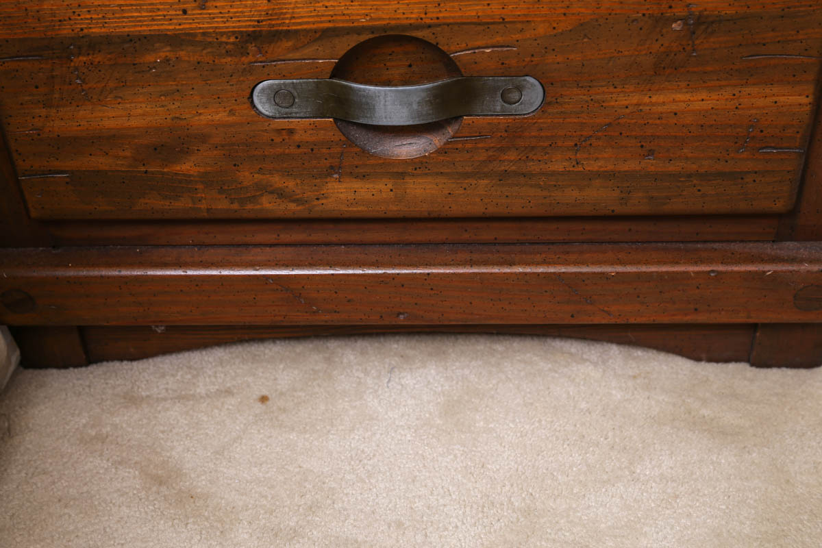 Late 20th Century "Ship Ahoy" Dresser and Nightstand by Young Hinkle