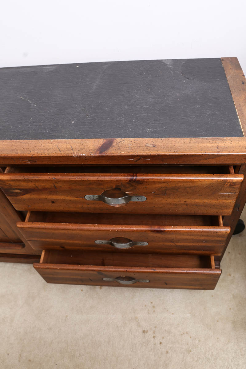 Late 20th Century "Ship Ahoy" Dresser and Nightstand by Young Hinkle