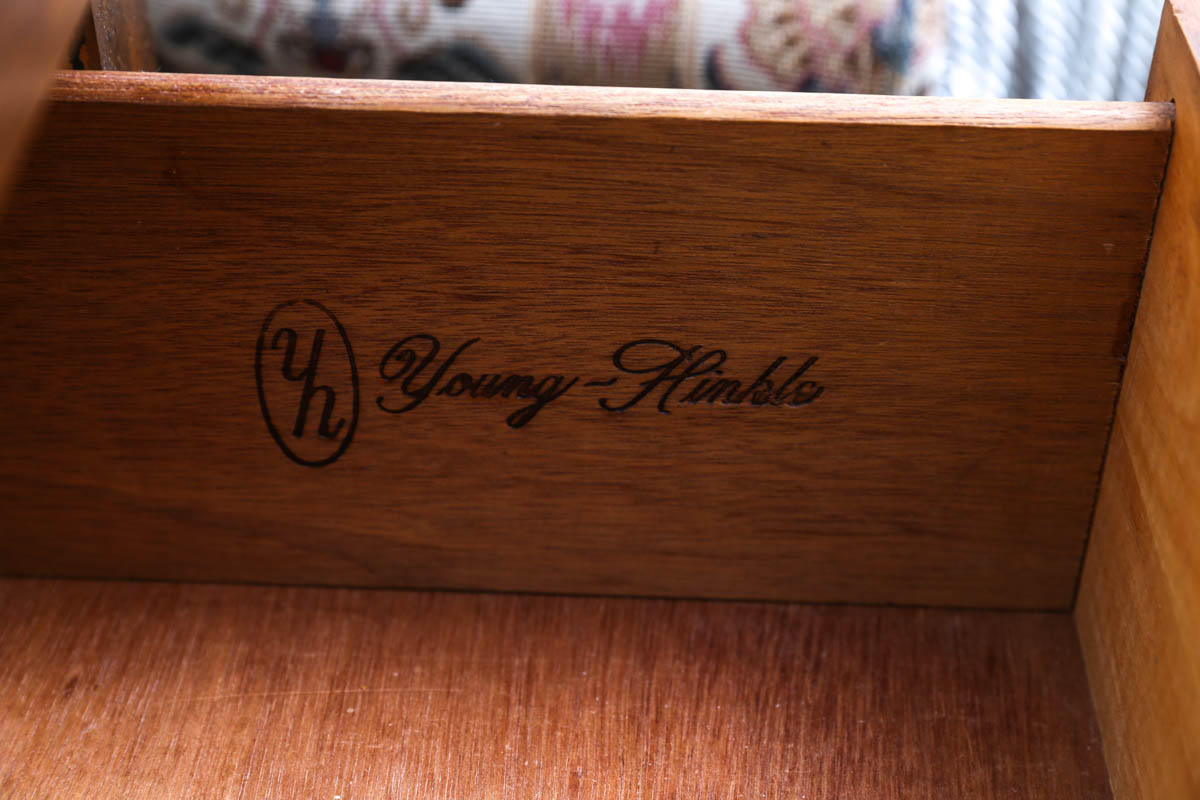 Late 20th Century "Ship Ahoy" Dresser and Nightstand by Young Hinkle