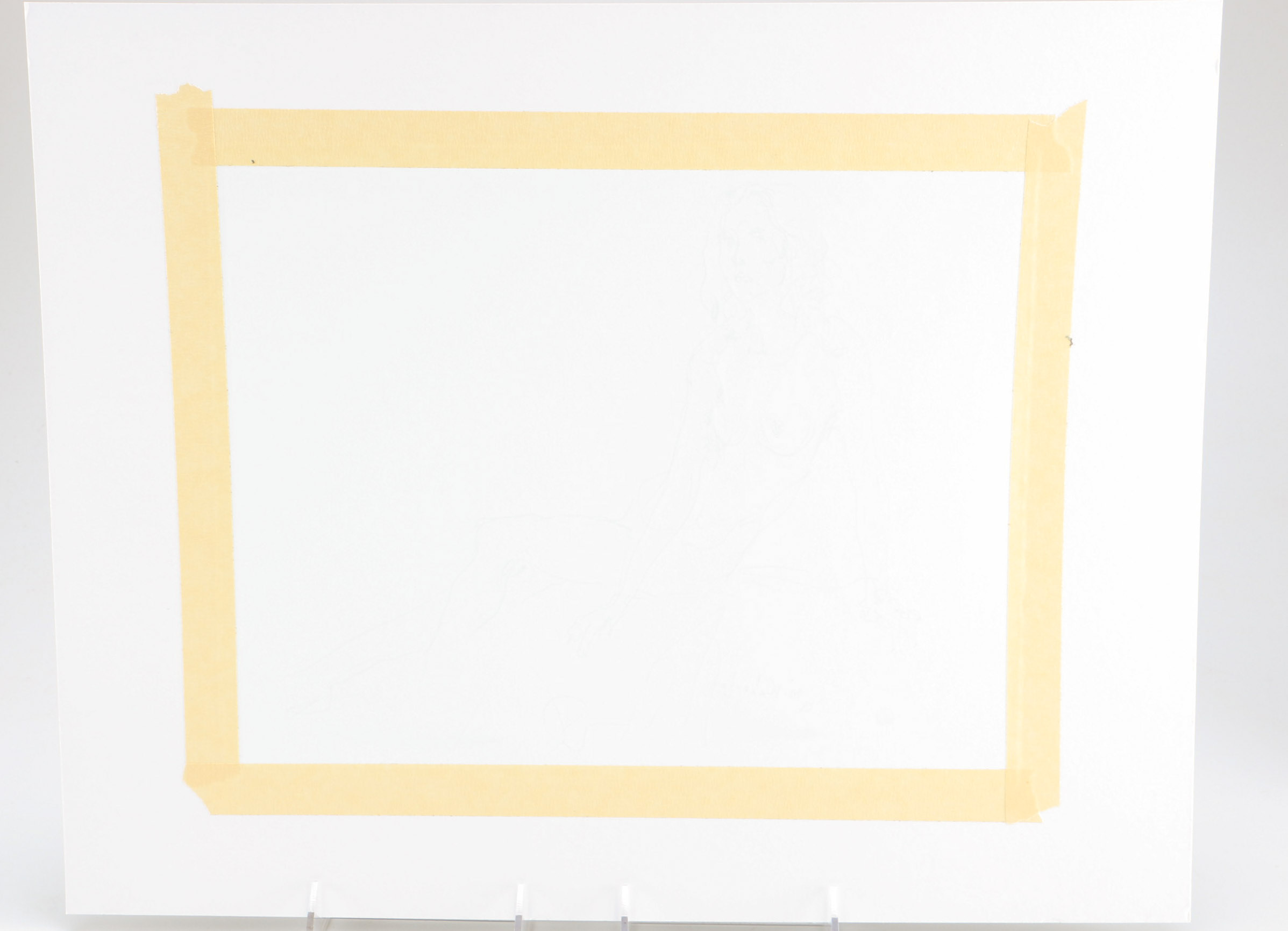 Murat Kaboulov Signed Original Drawing of Nude